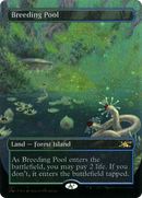 Breeding Pool (Borderless) (Galaxy Foil) (UNF-537) [Unfinity] Foil