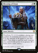 Blessing of Frost (PPKHM-161P) [Promo Pack: Kaldheim Promos]