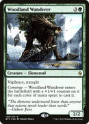 Woodland Wanderer (PRE-198S) [Battle for Zendikar Promos] Foil
