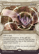 Starfall Invocation (Showcase) (BLB-298) (Borderless) [Bloomburrow] Foil