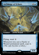 Archmage of Echoes (WOC-045) [Wilds of Eldraine Commander]: (Extended Art)