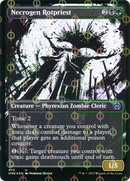 Necrogen Rotpriest (Showcase) (Step-and-Compleat Foil) (ONE-473) [Phyrexia: All Will Be One] Foil
