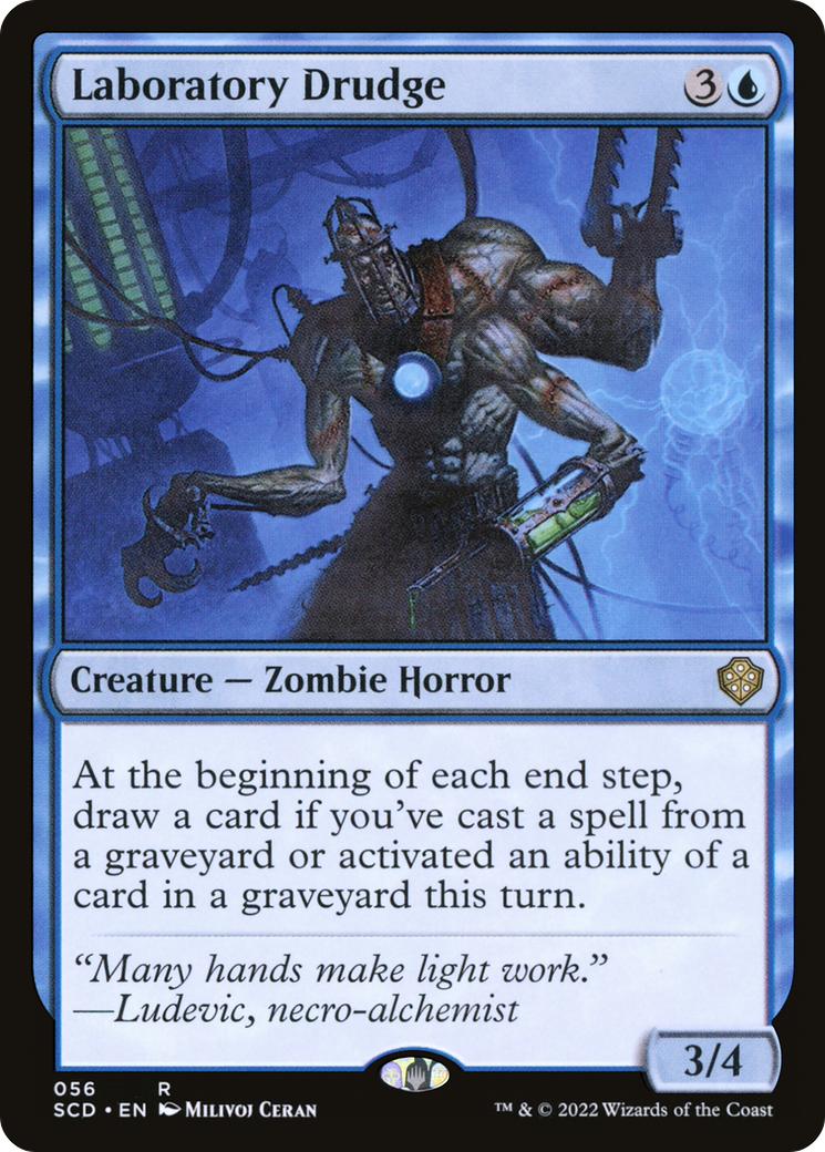 Laboratory Drudge (SCD-056) [Starter Commander Decks]