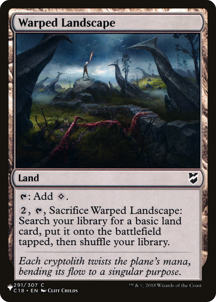 Warped Landscape (LIST-C18-291) [The List]