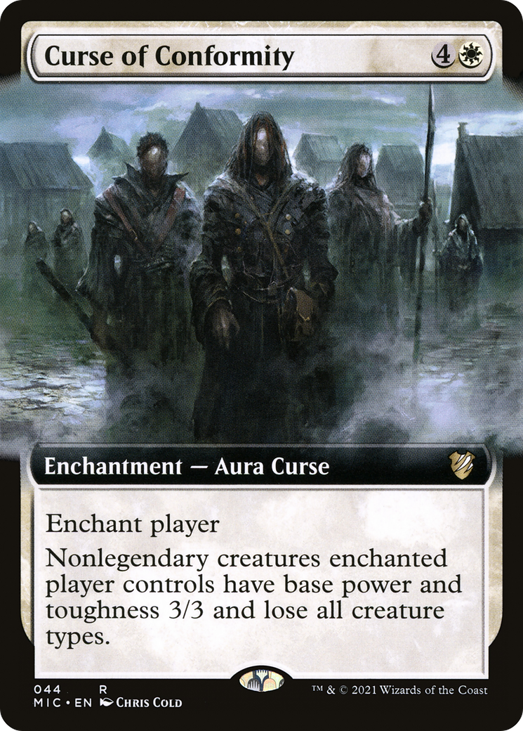 Curse of Conformity (Extended Art) (MIC-044) [Midnight Hunt Commander]