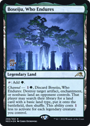 Boseiju, Who Endures (PRE-266) [Kamigawa: Neon Dynasty Promos] Foil