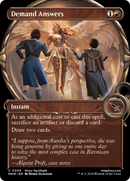 Demand Answers (MKM-306) [Murders at Karlov Manor]: (Showcase) Foil