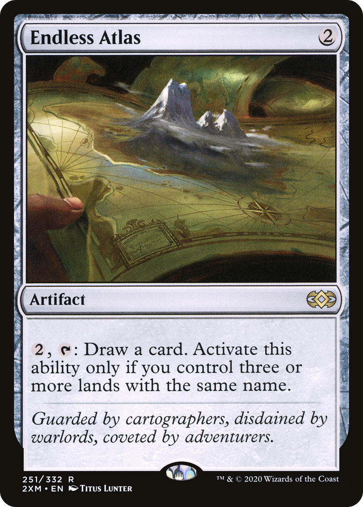 Endless Atlas (2XM-251) [Double Masters] Foil