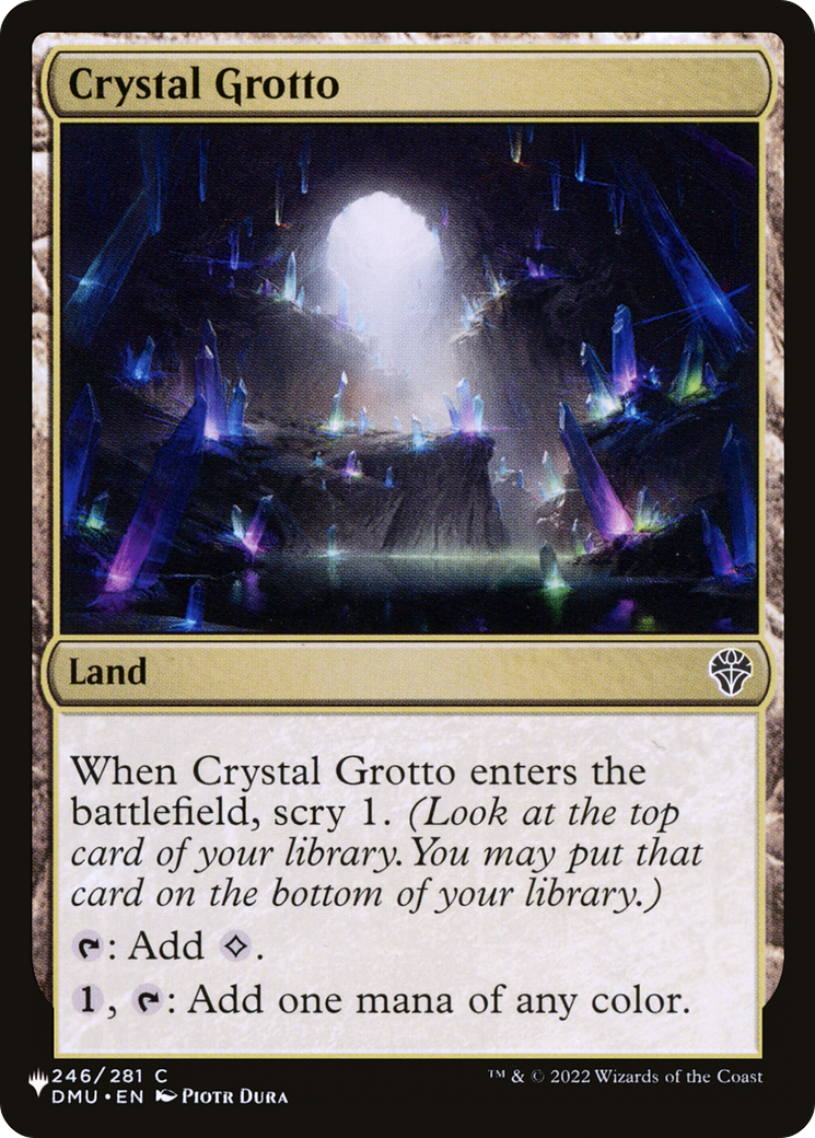 Crystal Grotto (LIST-DMU-246) [The List]