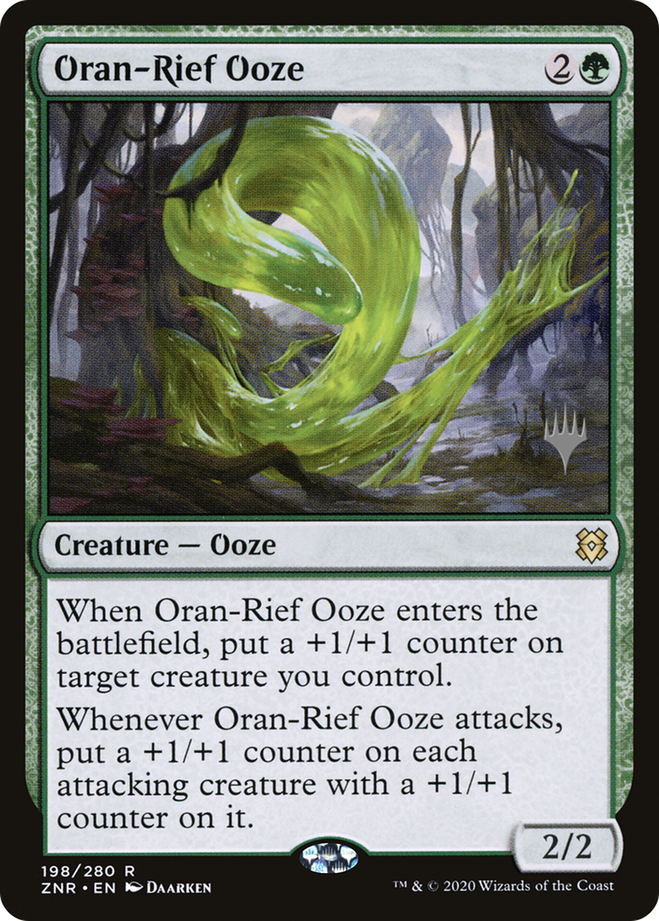 Oran-Rief Ooze (PPZNR-198P) [Zendikar Rising Promos] Foil