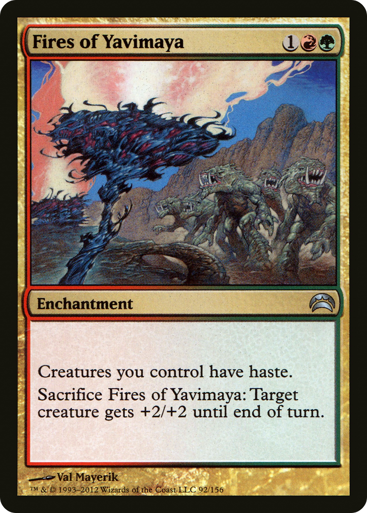 Fires of Yavimaya (PC2-092) [Planechase 2012]