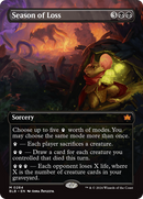 Season of Loss (BLB-284) [Bloomburrow]: (Showcase) (Borderless) Foil