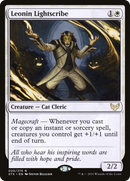 Leonin Lightscribe (STX-020) [Strixhaven: School of Mages]