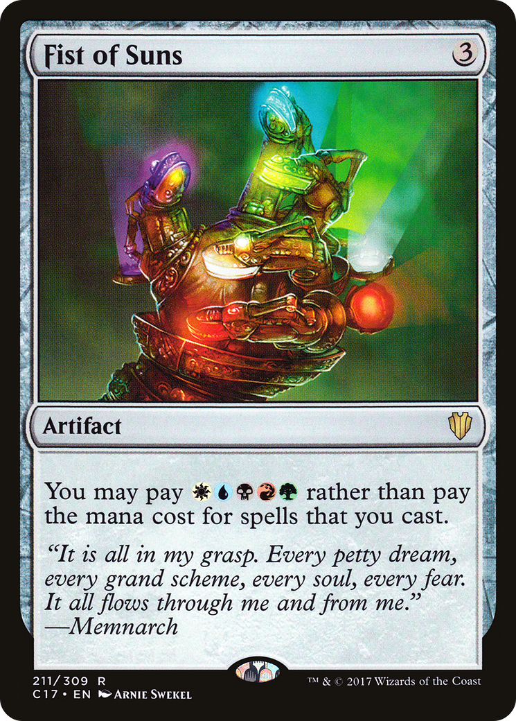Fist of Suns (C17-211) [Commander 2017]