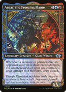 Aegar, the Freezing Flame (MUL-161) [Multiverse Legends]: (Showcase) Foil