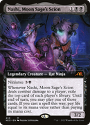 Nashi, Moon Sage's Scion (Extended Art) (NEO-459) [Kamigawa: Neon Dynasty]