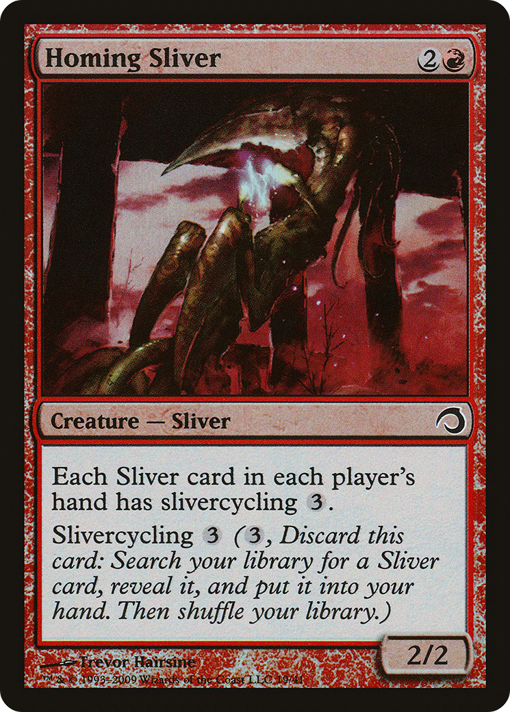 Homing Sliver (PDS-019) [Premium Deck Series: Slivers] Foil