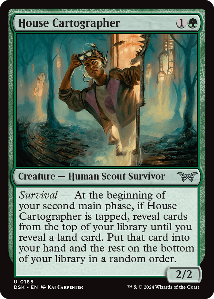 House Cartographer (DSK-185) [Duskmourn: House of Horror]