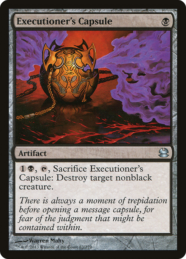 Executioner's Capsule (MMA-083) [Modern Masters] Foil
