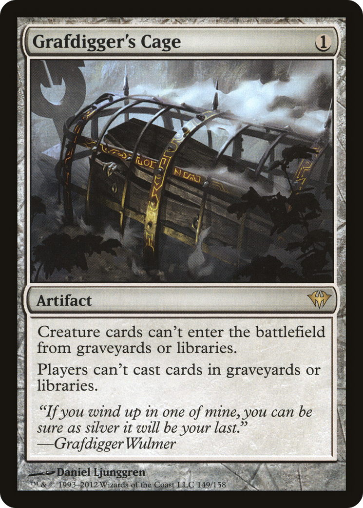 Grafdigger's Cage (DKA-149) [Dark Ascension] Foil