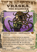 Vraska, the Silencer (OTJ-299) [Outlaws of Thunder Junction]: (Showcase) (Borderless)