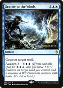 Scatter to the Winds (PRE-85S) [Battle for Zendikar Promos] Foil