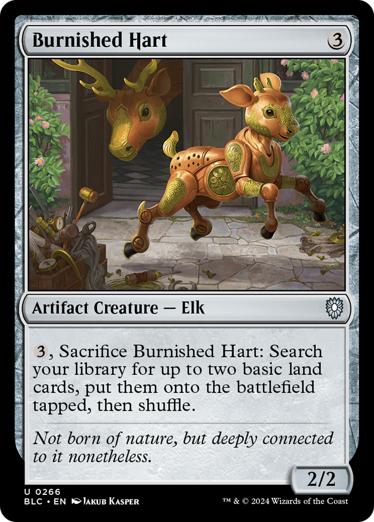 Burnished Hart (BLC-266) [Bloomburrow Commander]