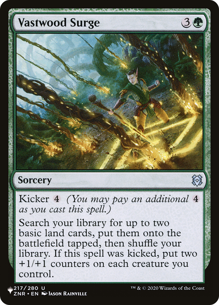 Vastwood Surge (LIST-ZNR-217) [The List]