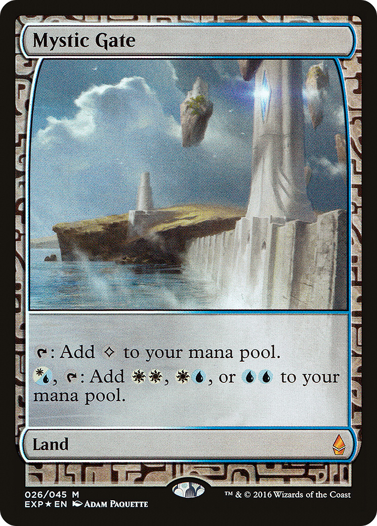 Mystic Gate (EXP-026) [Zendikar Expeditions] Foil