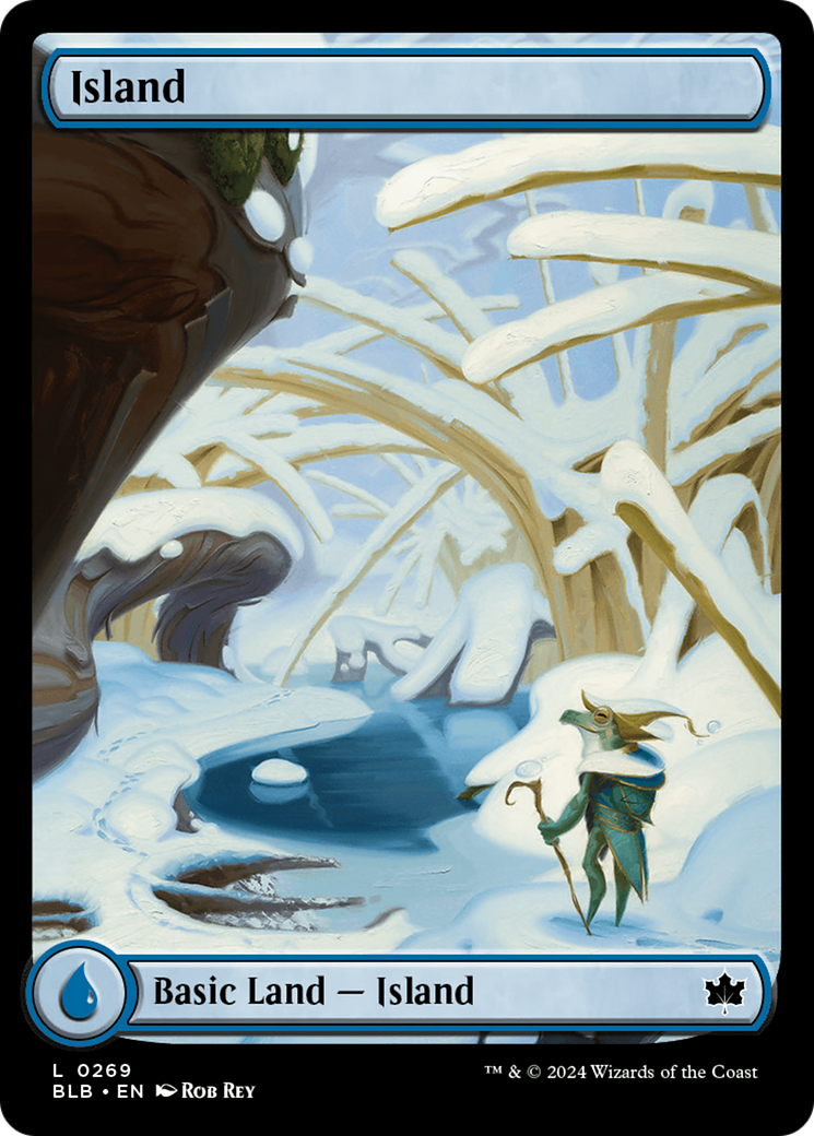 Island (BLB-269) [Bloomburrow] Foil