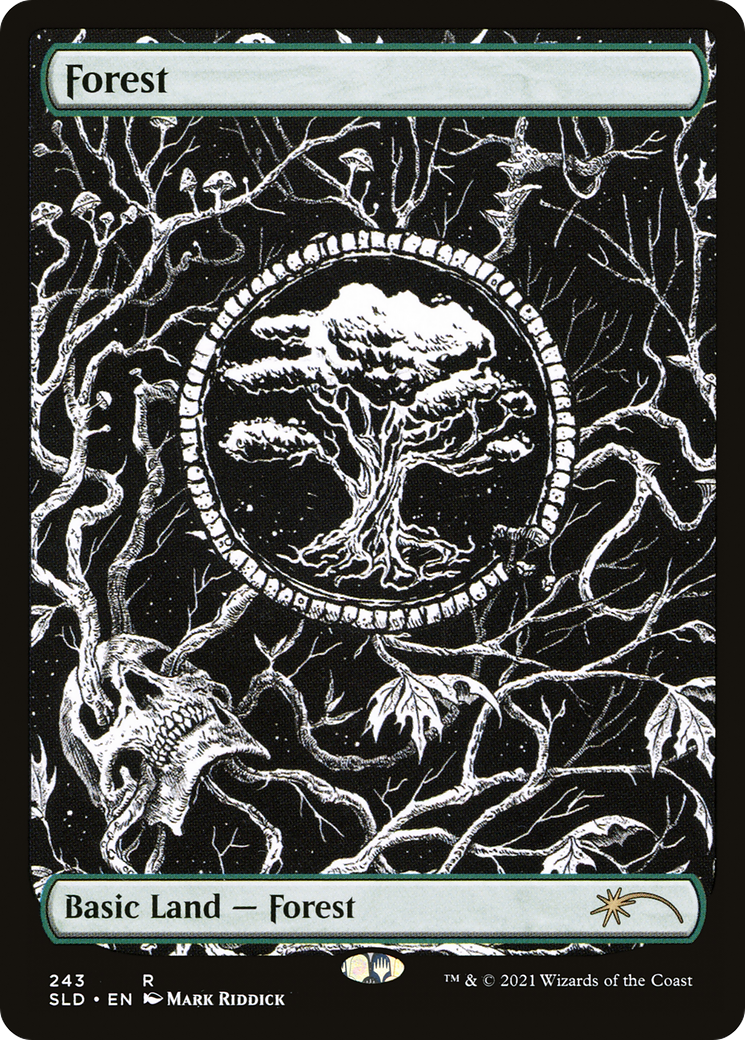 Forest (Crushing Brutality) (SLD-243) [Secret Lair Drop]