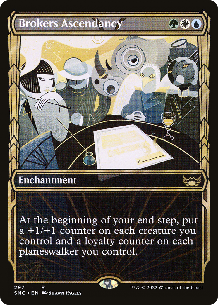 Brokers Ascendancy (Showcase) (SNC-297) [Streets of New Capenna]