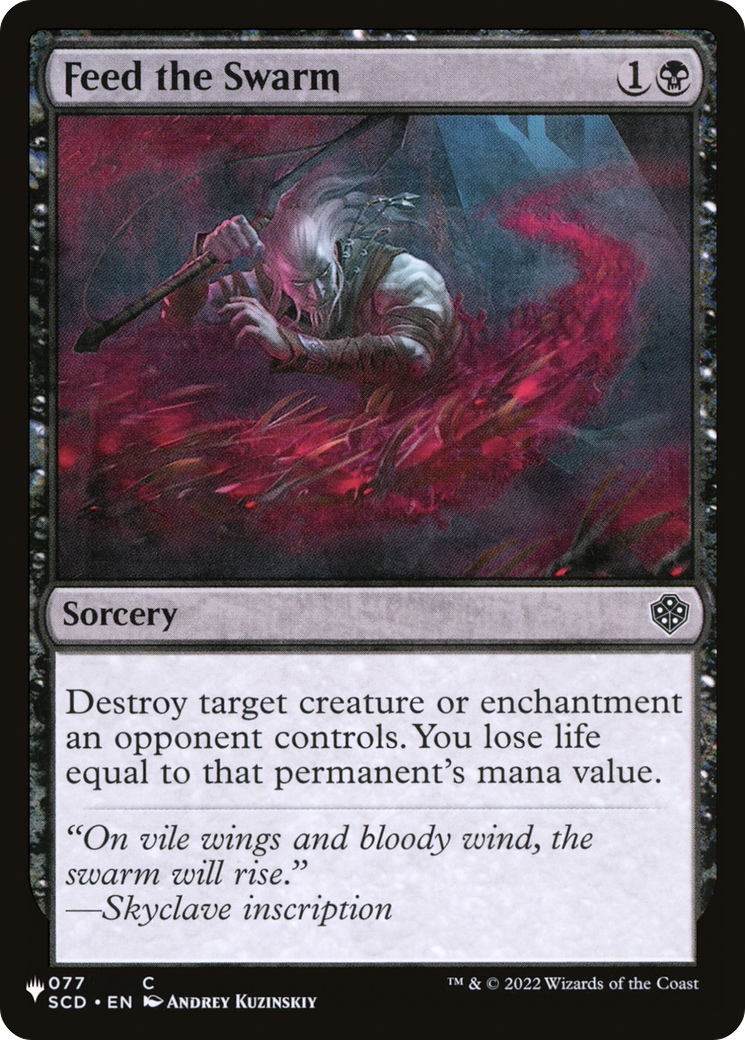 Feed the Swarm (LIST-SCD-77) [The List]