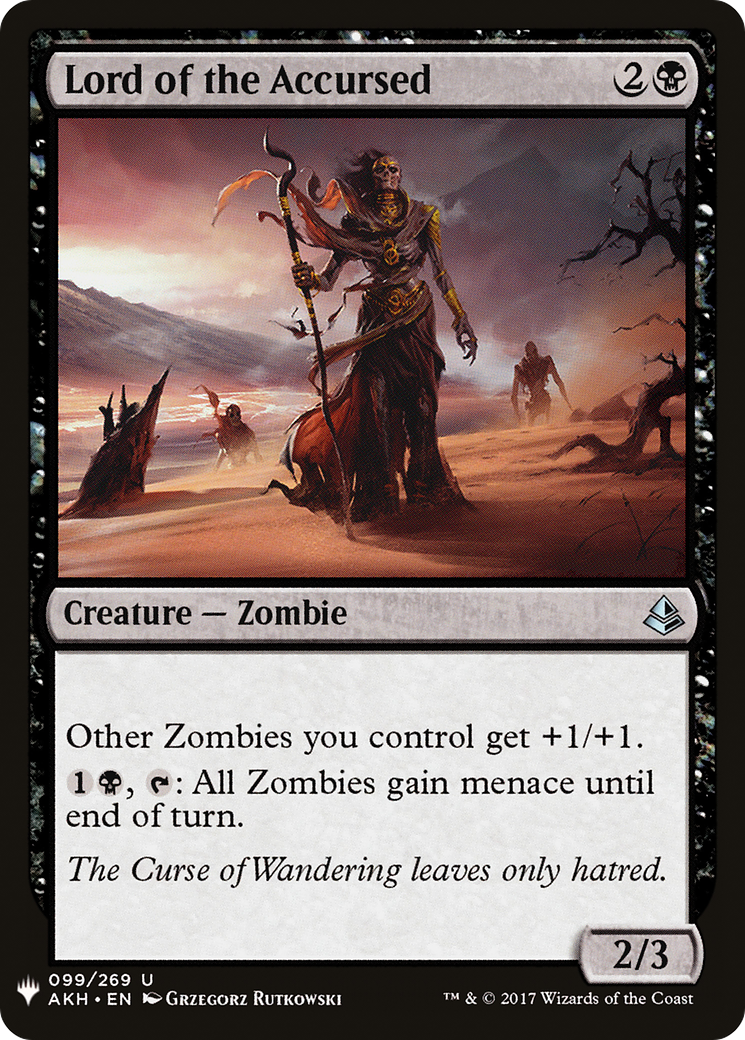 Lord of the Accursed (LIST-AKH-99) [The List]