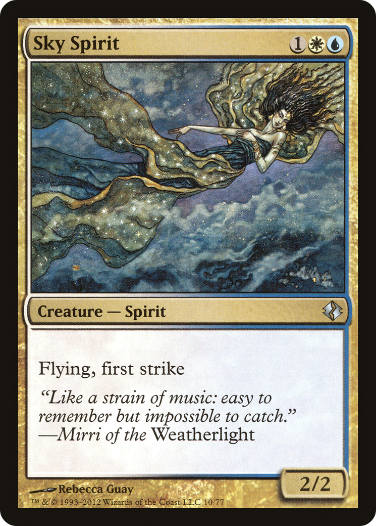 Sky Spirit (DDI-010) [Duel Decks: Venser vs. Koth]