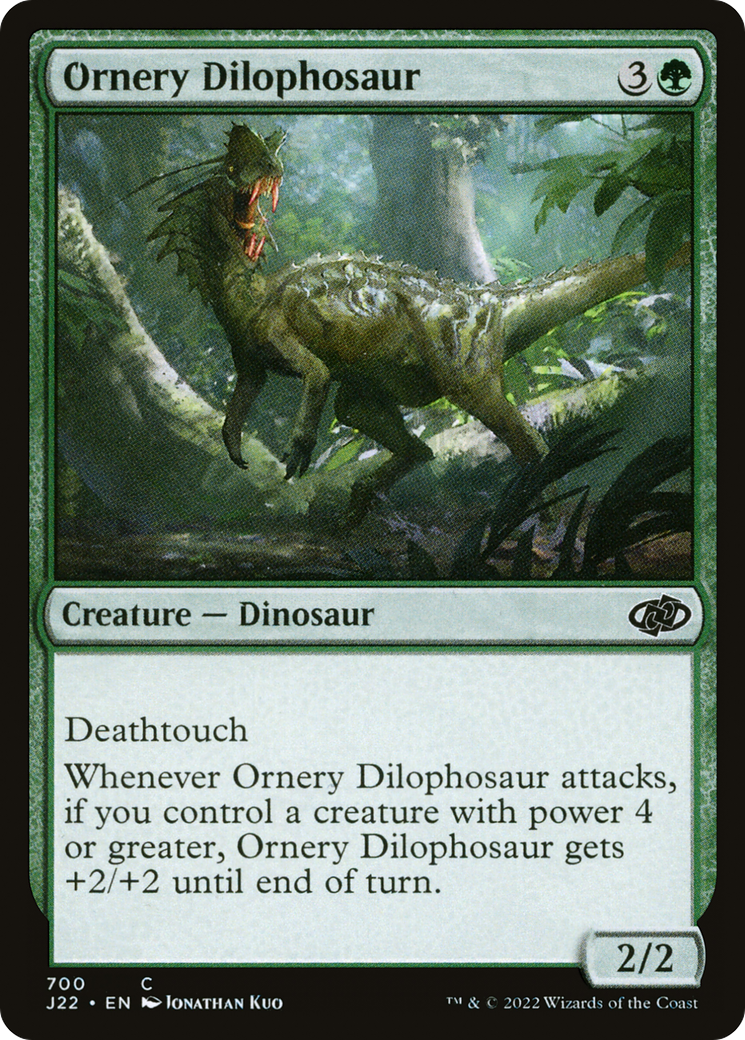 Ornery Dilophosaur (J22-700) [Jumpstart 2022]