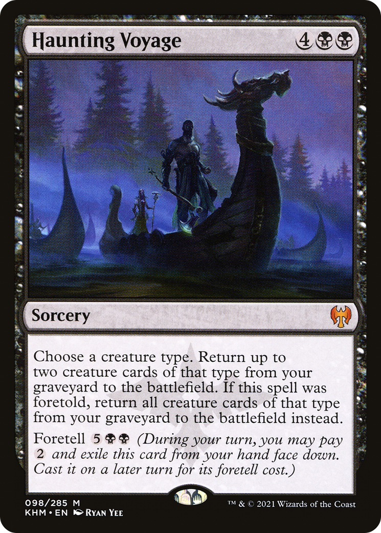 Haunting Voyage (KHM-098) [Kaldheim] Foil