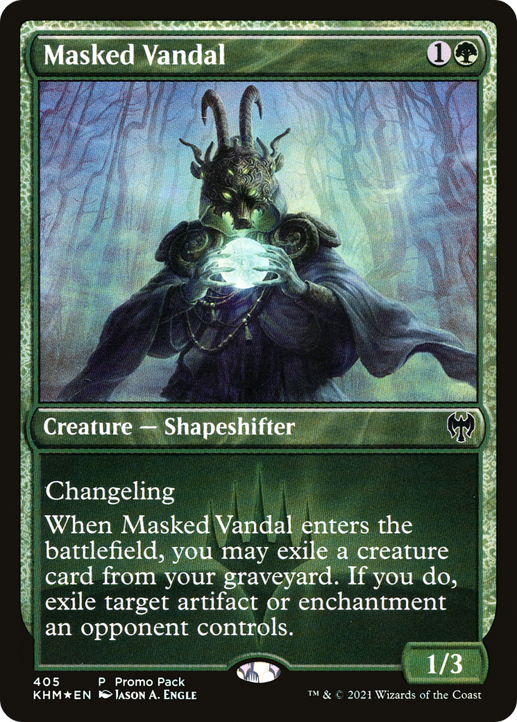Masked Vandal (PPKHM-405) [Promo Pack: Kaldheim]