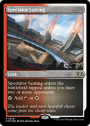 Spectator Seating (CMM-618) [Commander Masters] Etched Foil