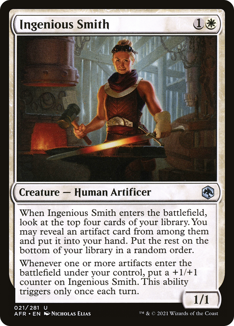 Ingenious Smith (AFR-021) [Adventures in the Forgotten Realms] Foil