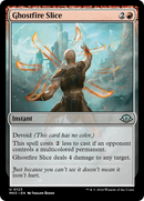 Ghostfire Slice (MH3-123) [Modern Horizons 3]: (devoid) Foil
