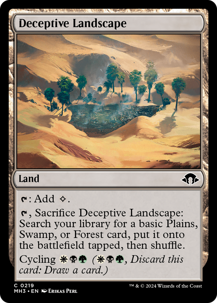Deceptive Landscape (MH3-219) [Modern Horizons 3]