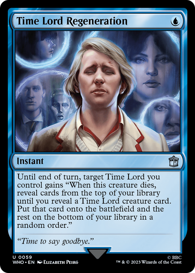 Time Lord Regeneration (WHO-059) [Doctor Who] Foil