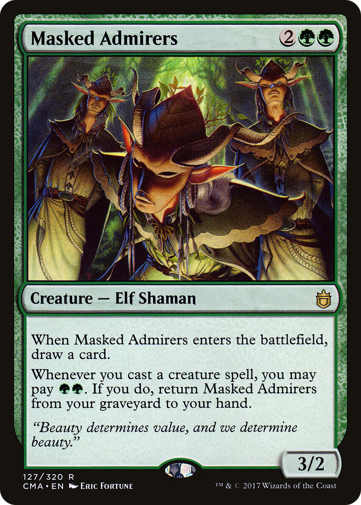 Masked Admirers (CMA-127) [Commander Anthology]