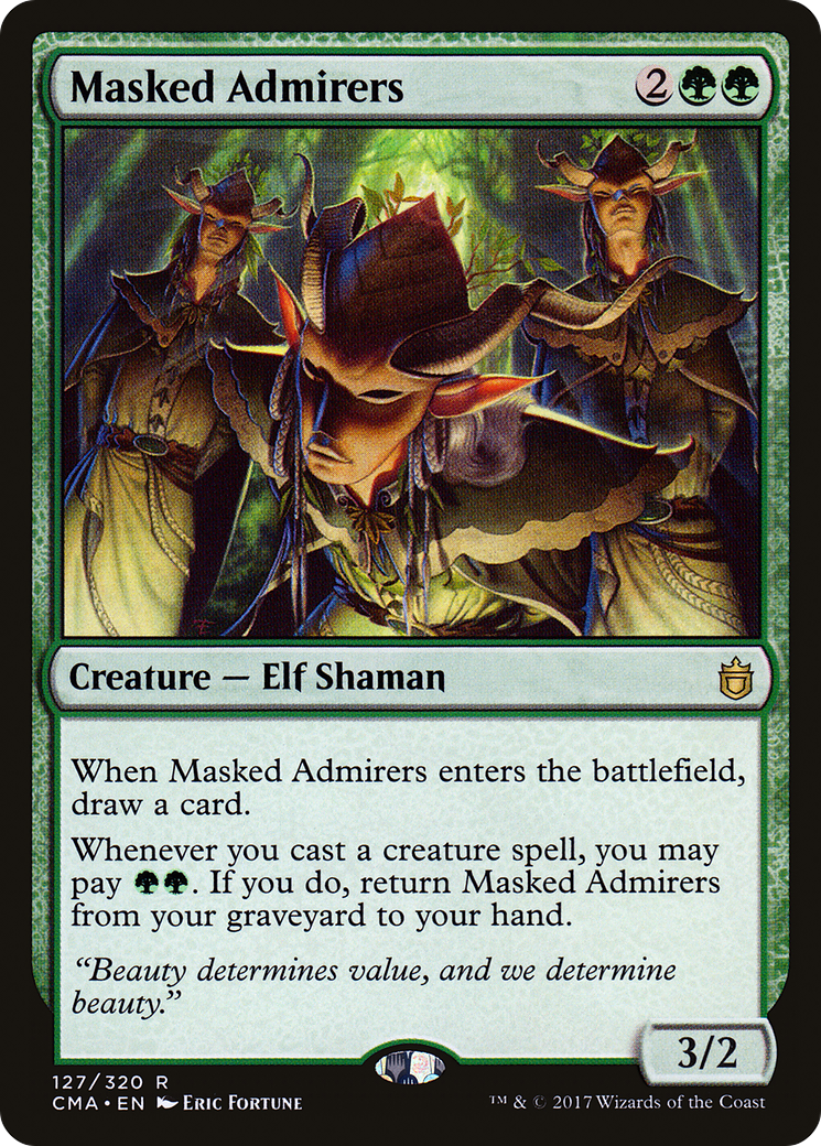 Masked Admirers (CMA-127) [Commander Anthology]