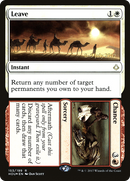 Leave // Chance (PRE-153S) [Hour of Devastation Promos] Foil