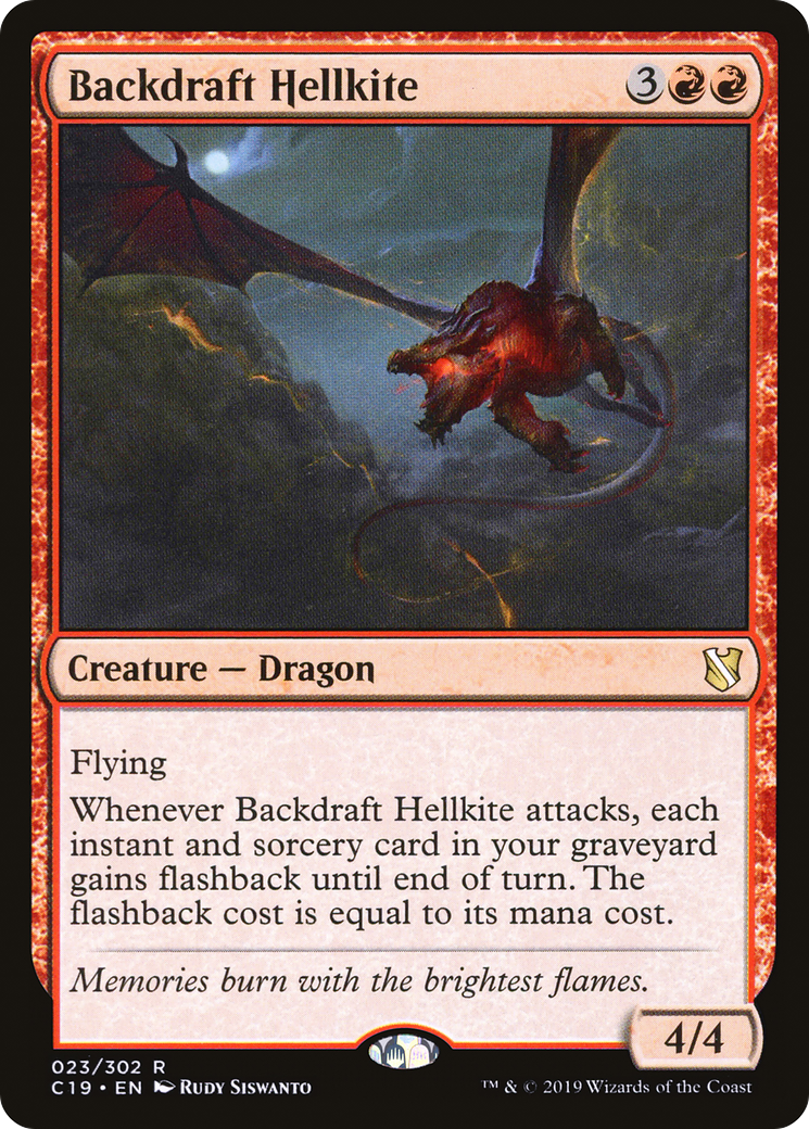 Backdraft Hellkite (C19-023) [Commander 2019]