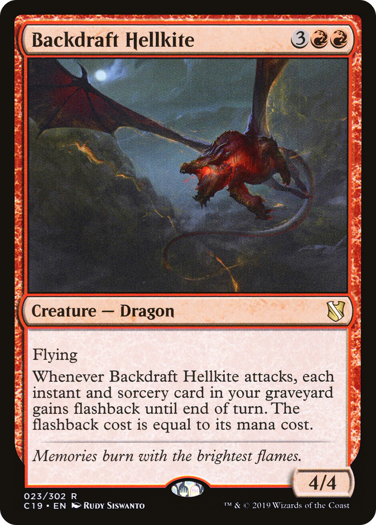Backdraft Hellkite (C19-023) [Commander 2019]