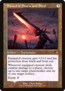 Sword of Sinew and Steel (Retro Frame) (MH1-031) [Modern Horizons 1 Timeshifts] Foil
