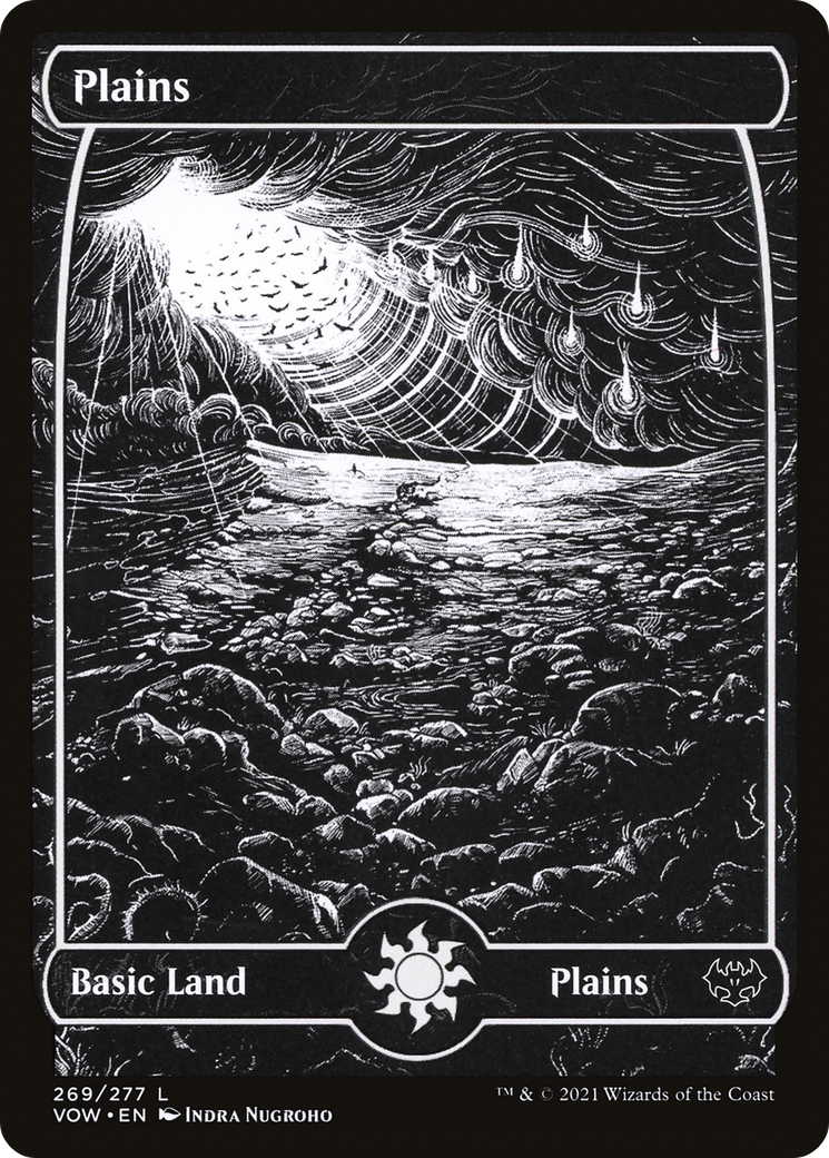 Plains (VOW-269) (Showcase) [Innistrad: Crimson Vow]
